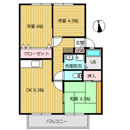 ウィンディア千石町の物件間取画像